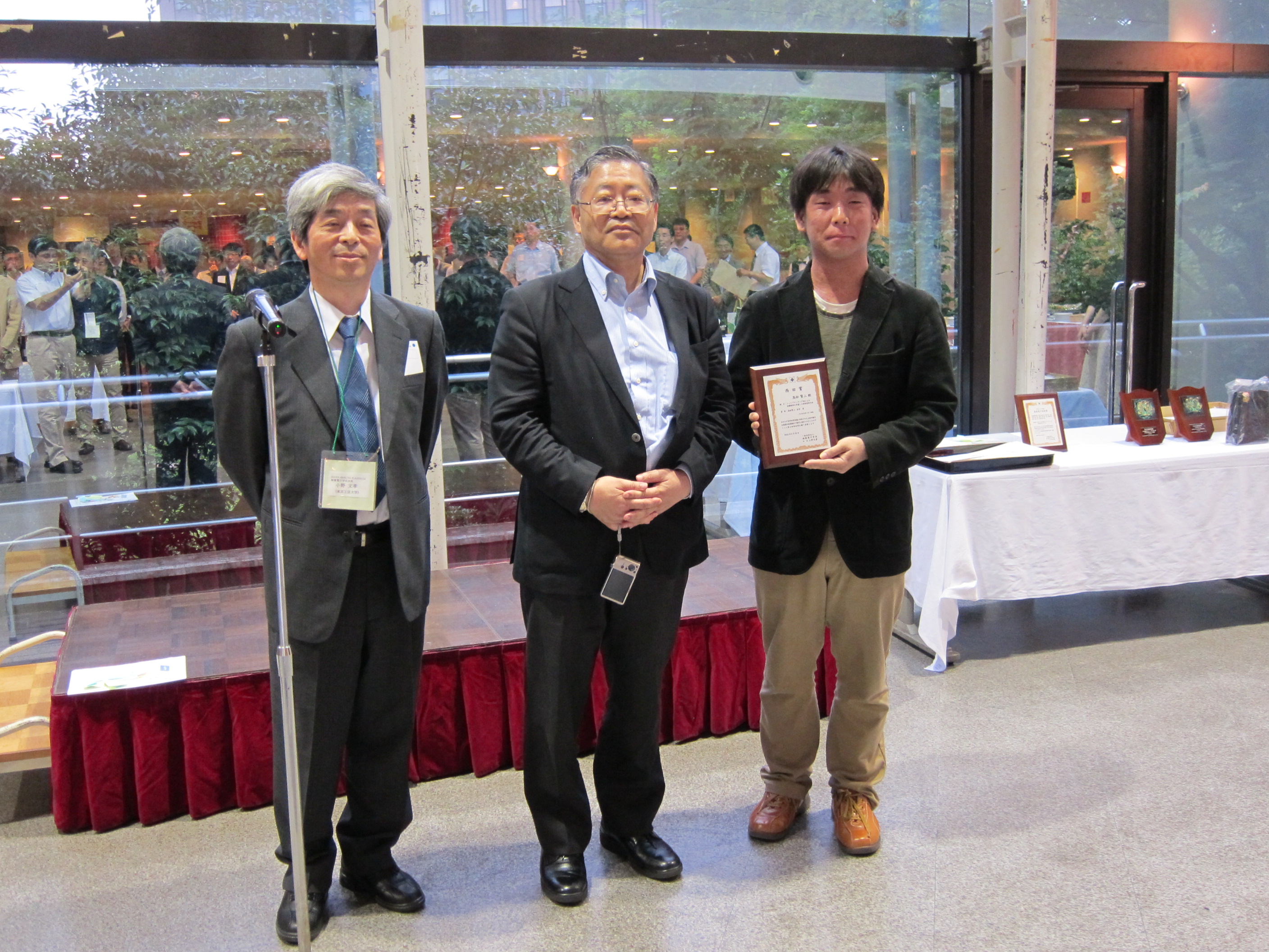 （社）画像電子学会西田賞を受賞しました．