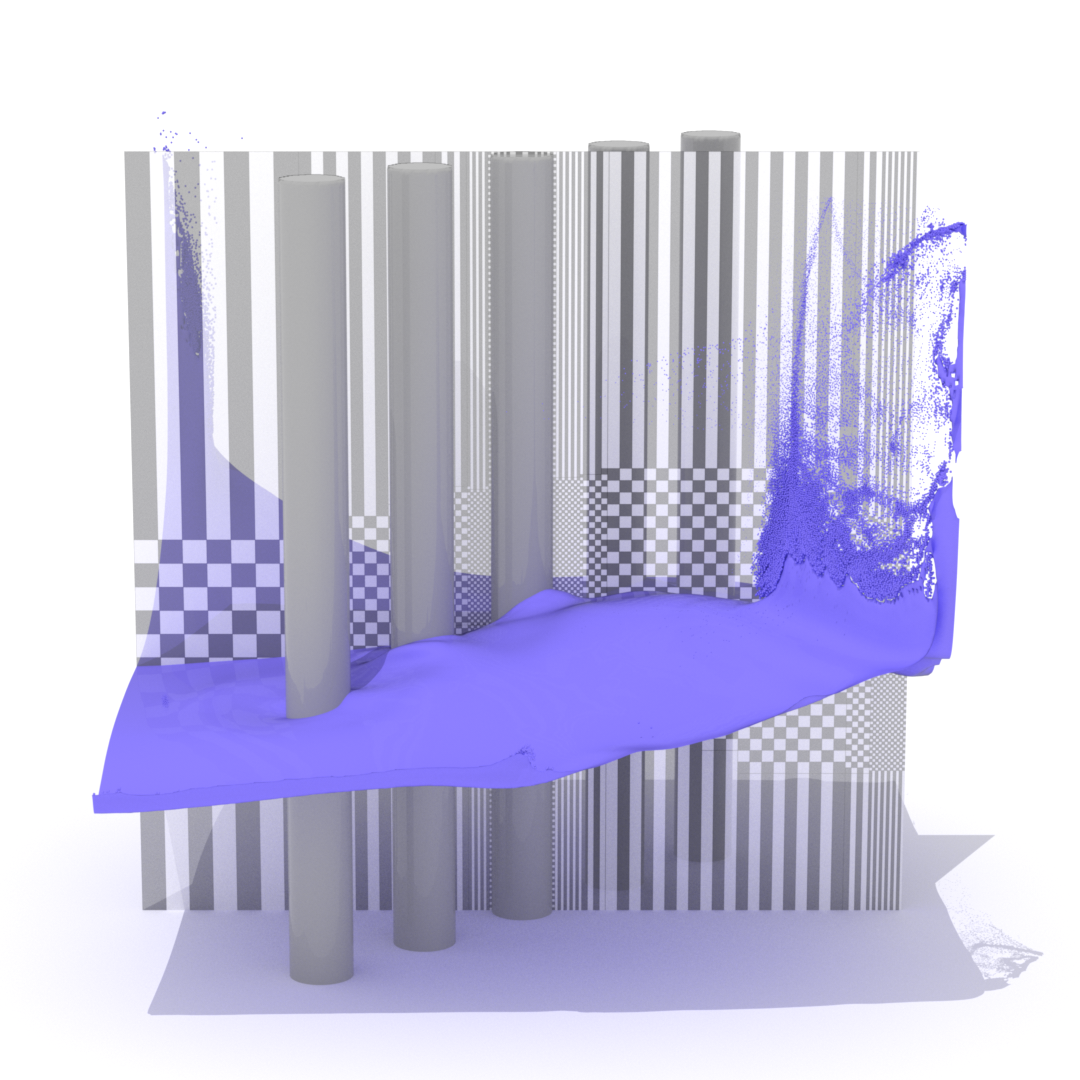 Quadtree Tall Cells for Eulerian Liquid Simulation